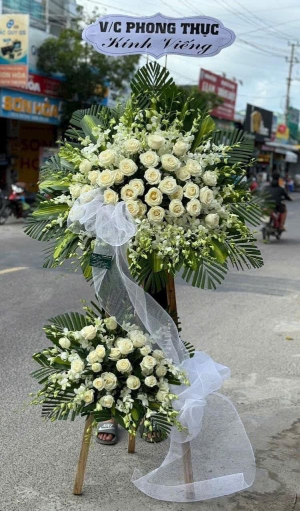 hoa viếng