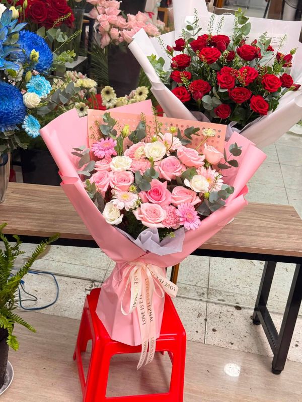 chon-gio-hay-bo-hoa-sinh-nhat-5 bó hoa sinh nhật