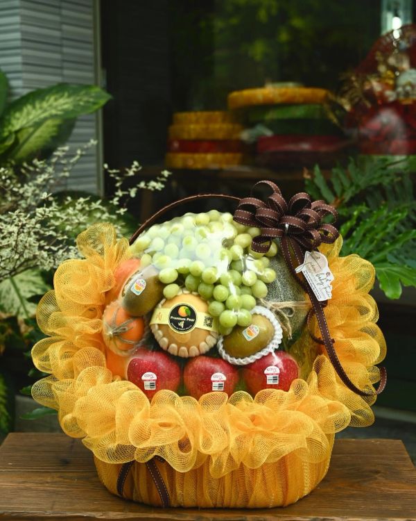Giỏ hoa trái cây