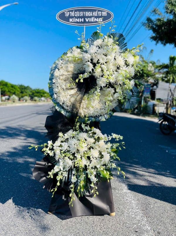 hoa chia buồn