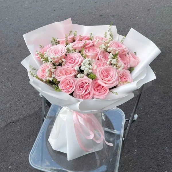 Bó hoa chúc mừng tặng người thân