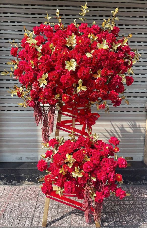 Giỏ hoa khai trương