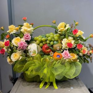 Giỏ Hoa Trái Cây Tặng Người Thân – Vườn Quả Yêu Thương