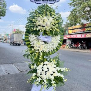 Kệ Hoa Chia Buồn Trắng – Miền An Nhiên