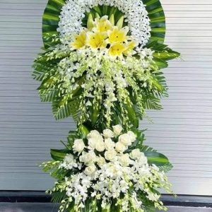 hoa chia buồn