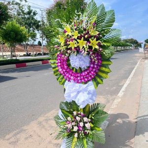 hoa chia buồn