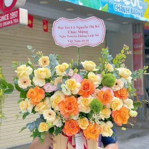 hoa chúc mừng