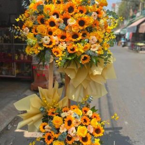 hoa chúc mừng