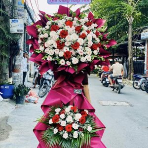 hoa khai trương
