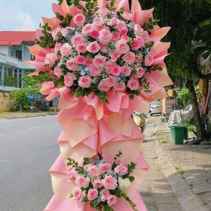hoa khai trương